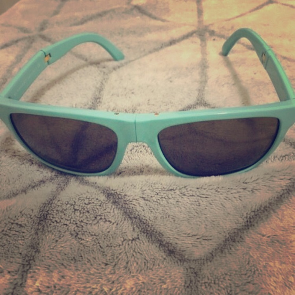 Burberry foldable sunglasses.